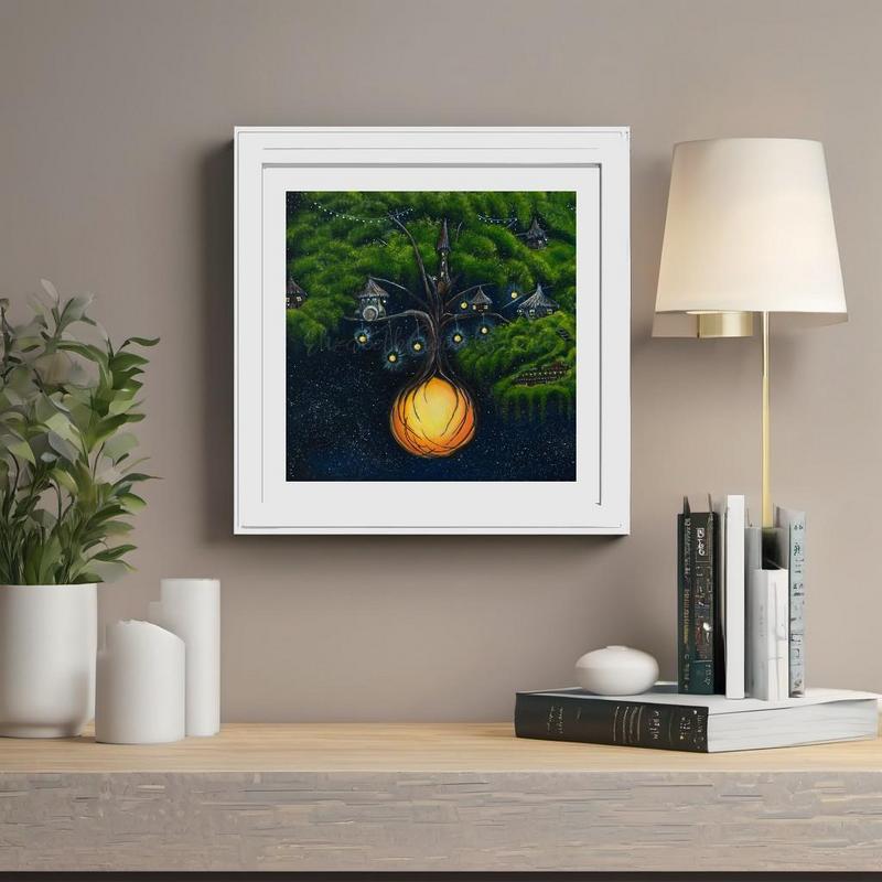 The Forest Garden Fine Art Print 14x14