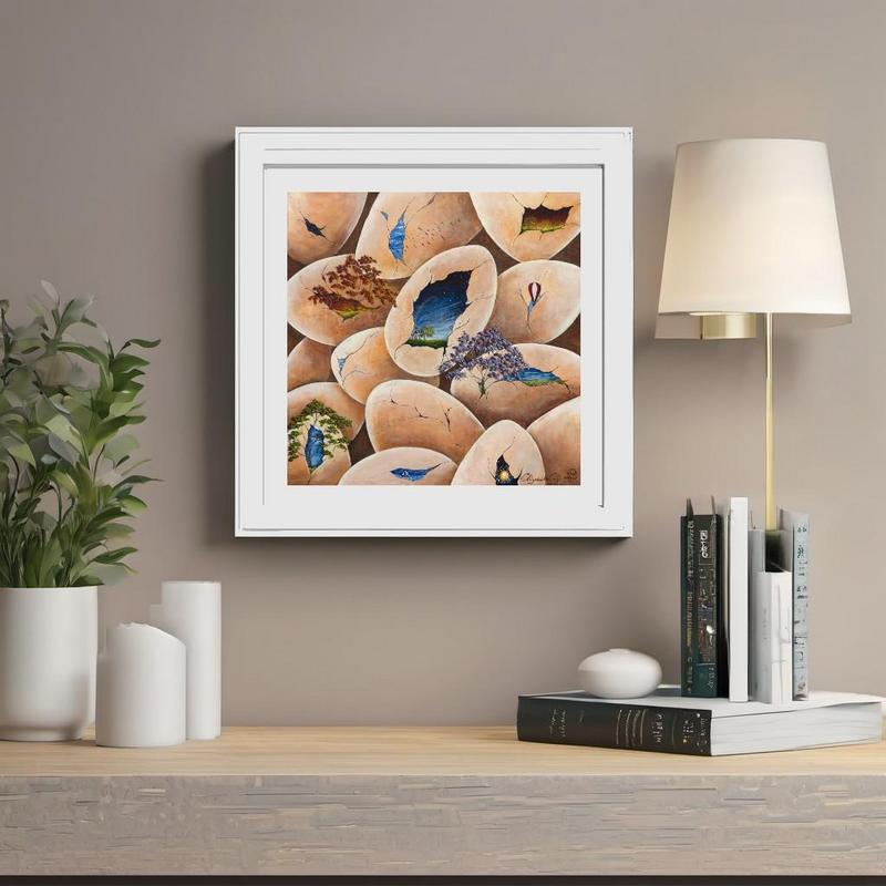 Little Worlds Fine Art Print 14x14