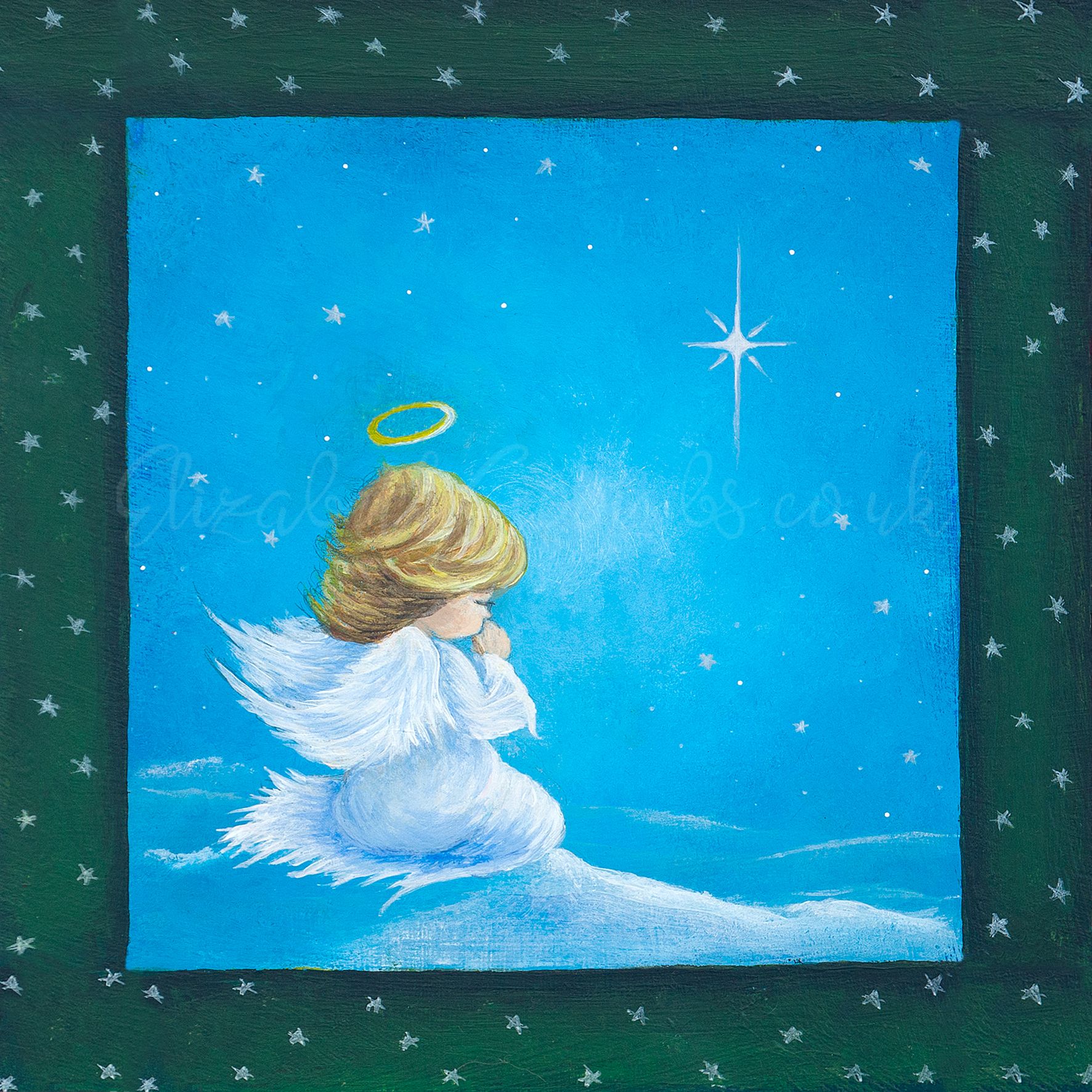 Next product: Angel Christmas Card