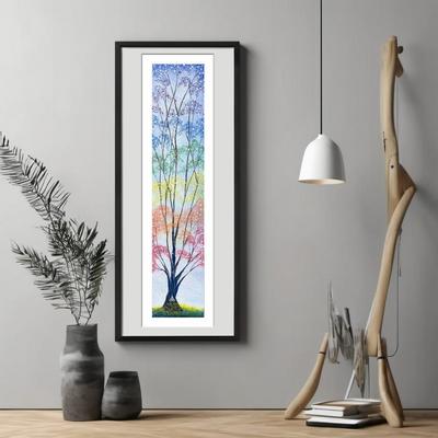 Tree House Fine Art Print (6.5x31)