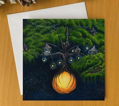 The Forest Garden Greeting Card