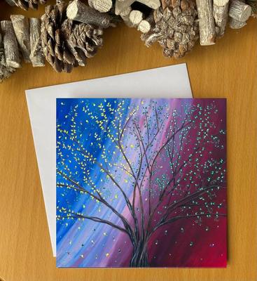 Grace Tree Greeting Card