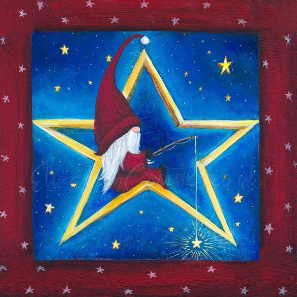 Star Christmas Card